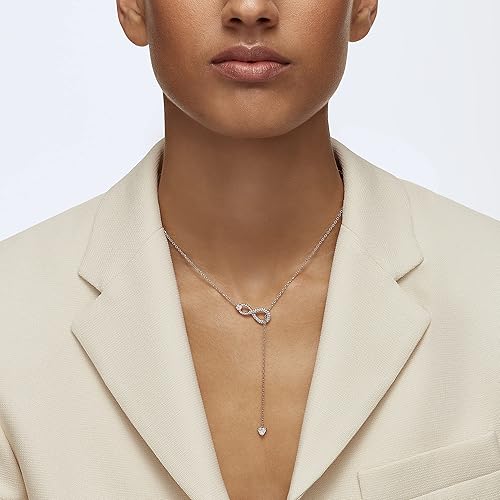 Jewelry Collection: Bracelets and Necklaces – Rhodium and Rose Gold Finishes – Clear Crystals