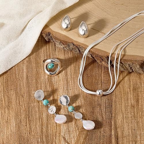 26  Sterling Silver Bead Necklace